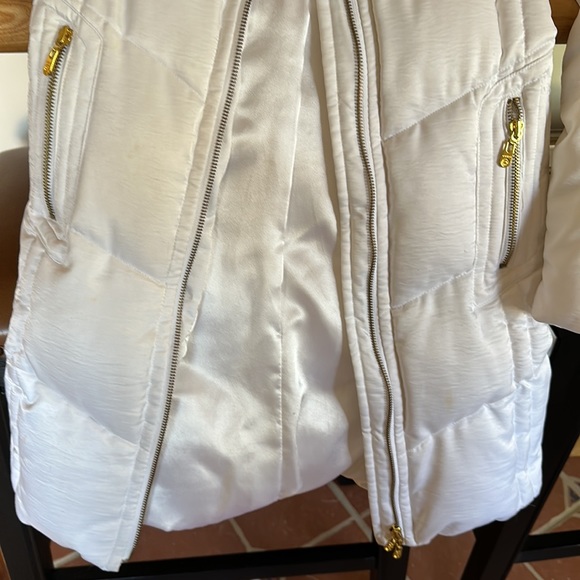 White Bebe Puffer Coat - Picture 9 of 12